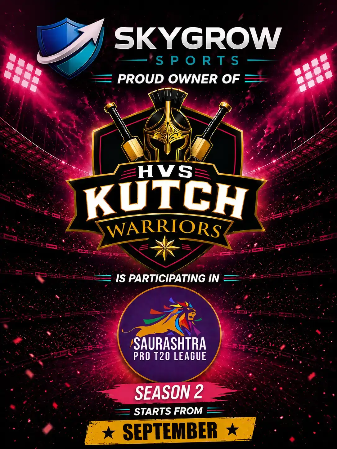 Kutch Warriors Mobile Banner